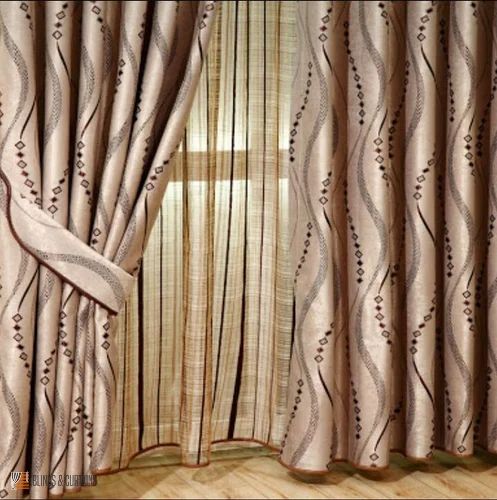 silk curtains living room