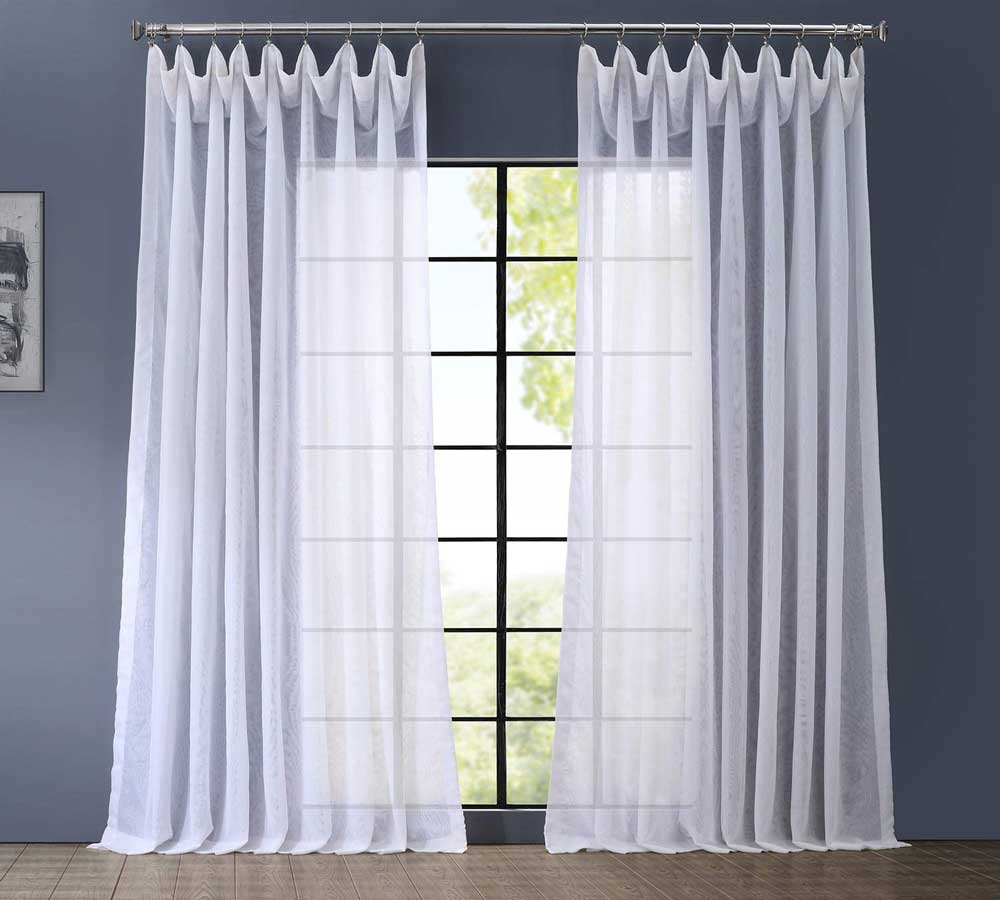 Luxury double Sheer Curtains