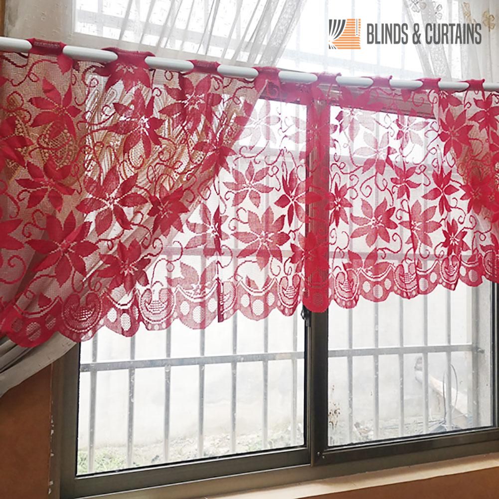 Heavy Lace Curtains
