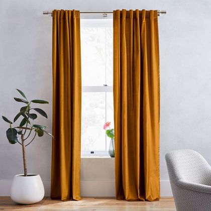 bright living room curtains
