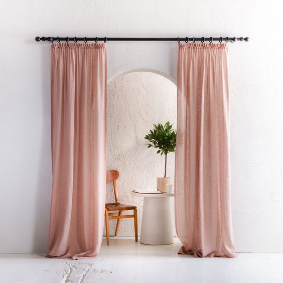 blush Curtain